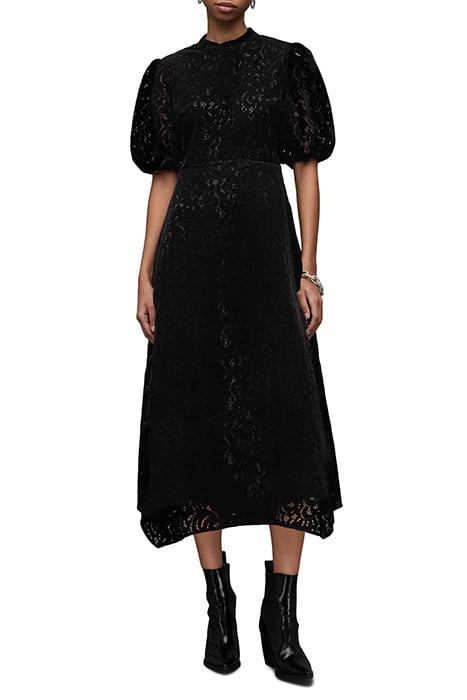 CAMILA LACE DRESS BLACK 1