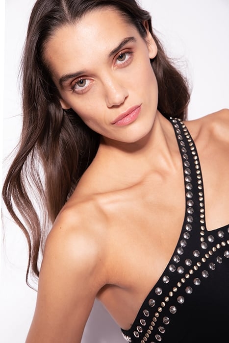 AIDA ABITO CREPE STRETCH BLACK 8