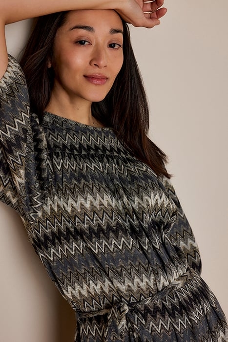 DRESS ZIGZAG JACQUARD DARK STEEL 4