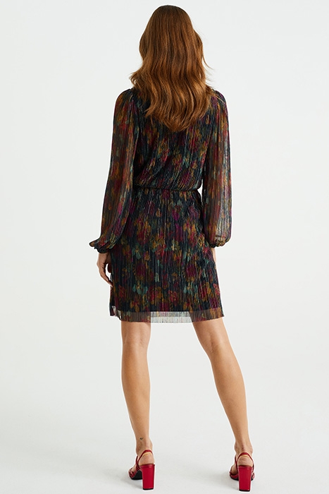 DRESS MID LENGTH MULTI-COLOURED 2