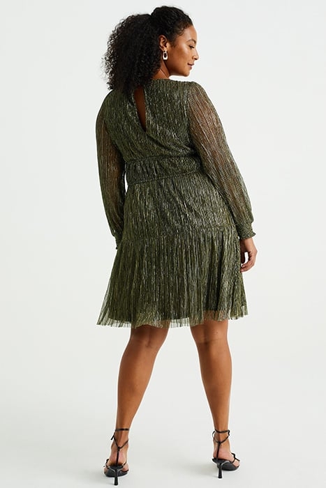 DRESS MID LENGTH GOLD 2