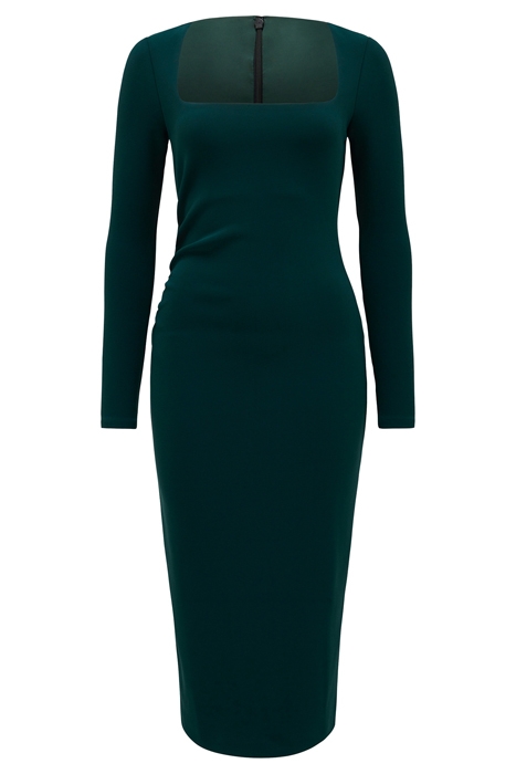CLIO LONG SLEEVE MIDI TEAL GREEN 3