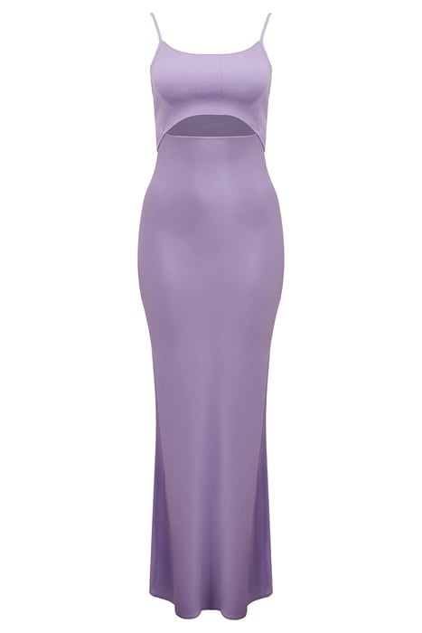 ERIKA FRONT CUT OUT KNIT DRESS BLOSSOMING LILAC 3