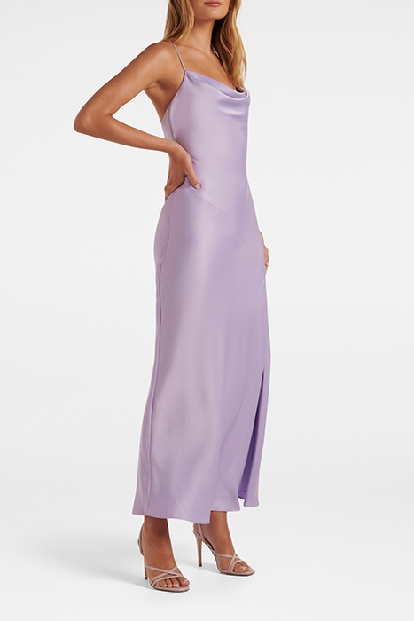 BLAIR BACK DETAIL MAXI DRESS BLOSSOMING LILAC 4