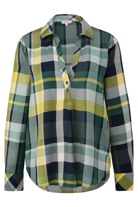 S.OLIVER RLW BLOUSES BLUE GREEN 3