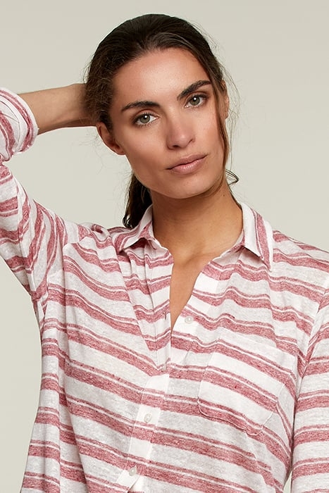JERSEY LINEN PINK SHIRT 4