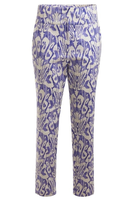 SHELLY PRINTED PANT SUBSTANCE BLUE SKINNY PRINT 4