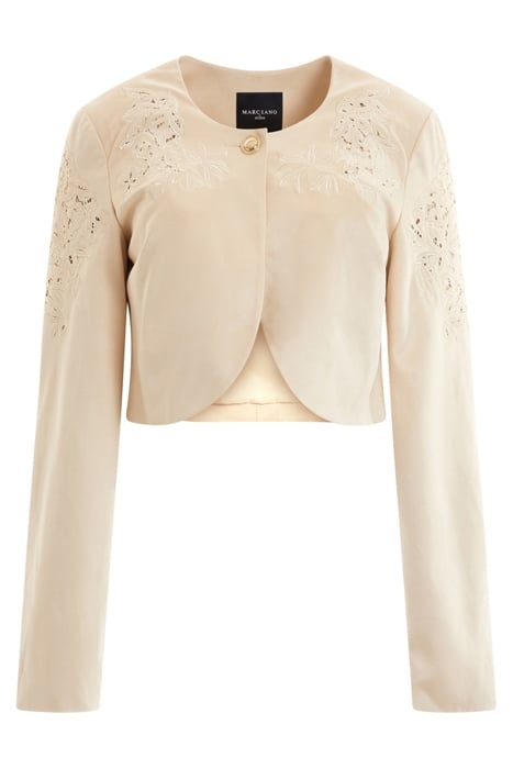 LORRAINE JACKET IVORY CROPPED BONE 4