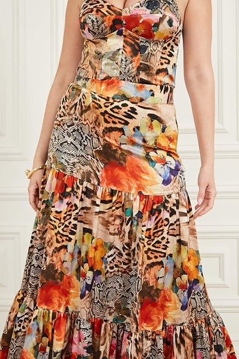 BLOSSOM SKIRT WILD FLOWER FALL PRINT 6