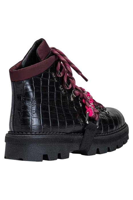 ZENZERO SCARPA PELLE STAMPA CO BLACK 3