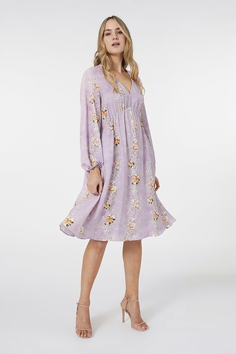 PRINTED DRESS PINK 2