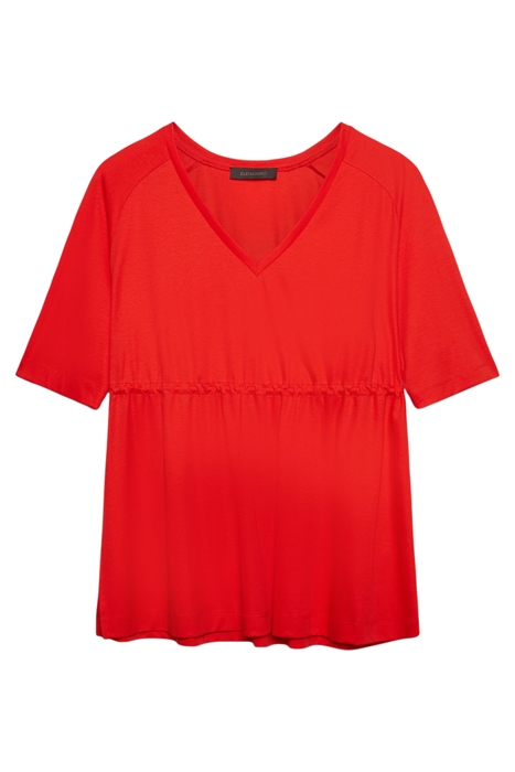 T-SHIRT WITH DRAWSTRING RED 4