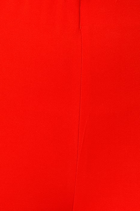 SLIM-FIT CADY TROUSERS ORANGE 6