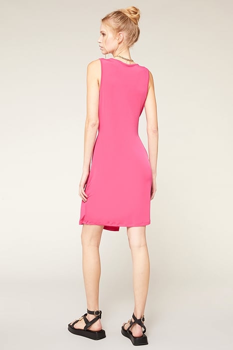 LUREX JUMPSUIT WITH TORCHON FUCSIA 2