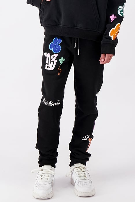 BOMB SWEATPANTS BLACK 1