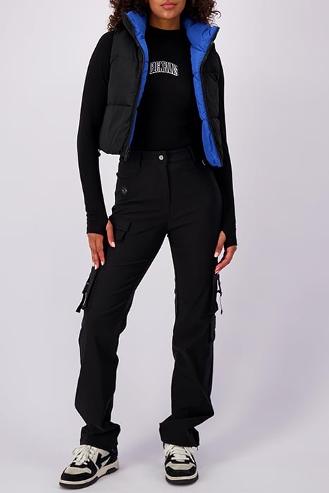 REVERSIBLE BODYWARMER BLUE 4