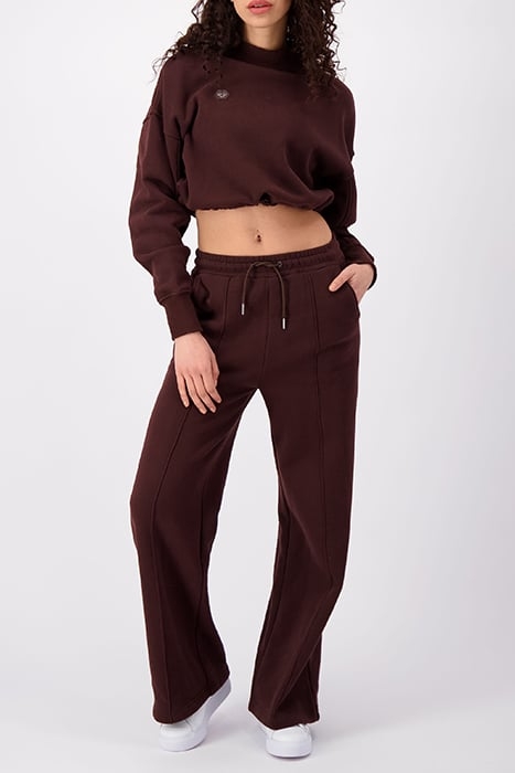 MAE CREWNECK SWEATER BROWN 5