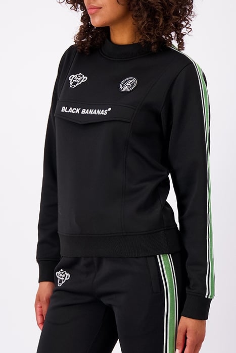 MIAMI TAPED TRACKTOP BLACK 4