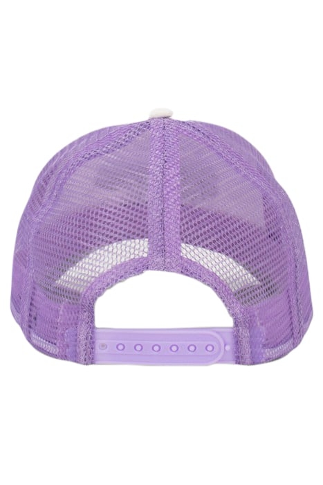 GIRLS’ VIOLET CAP WITH SILVER GLITTERY VISOR 3