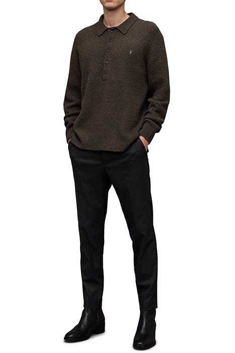 SHAPLEY LS POLO DARK IVY GREEN 3