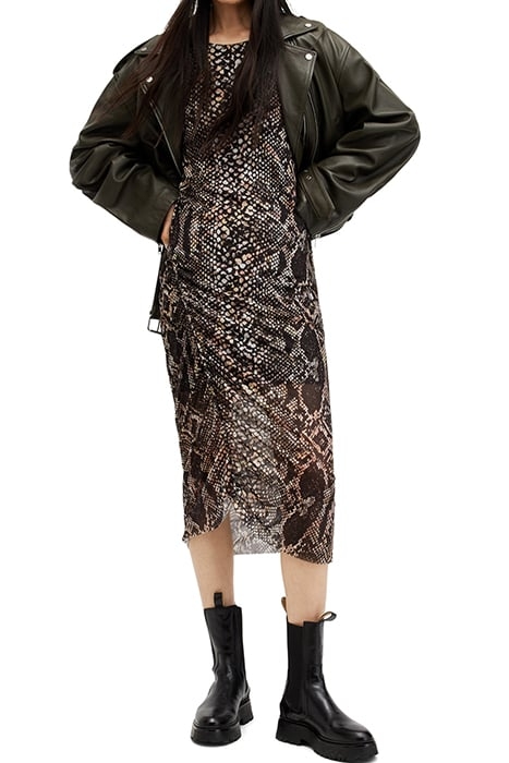 NORA WAIMEA LS DRESS BLACK 5