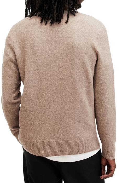 LOBKE KNIT CREW CHESTNUT TAUPE 2