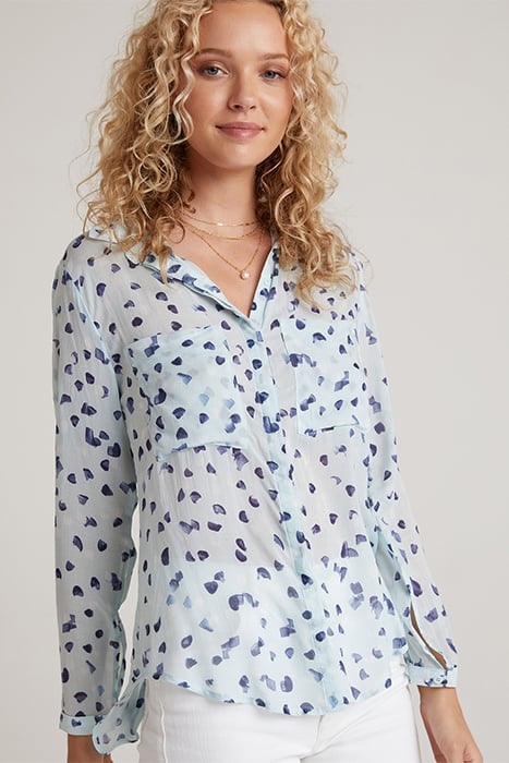 FULL BUTTON DOWN HIPSTER SHIRT SEASPRAY 1