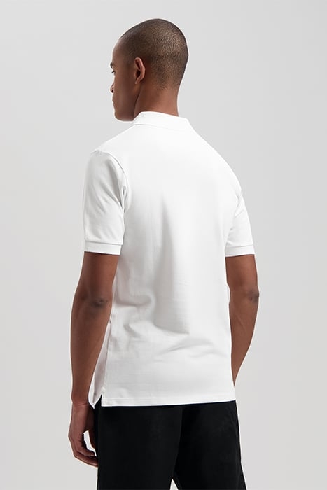 DS_BOWIE V-NECK POLO WHITE 2