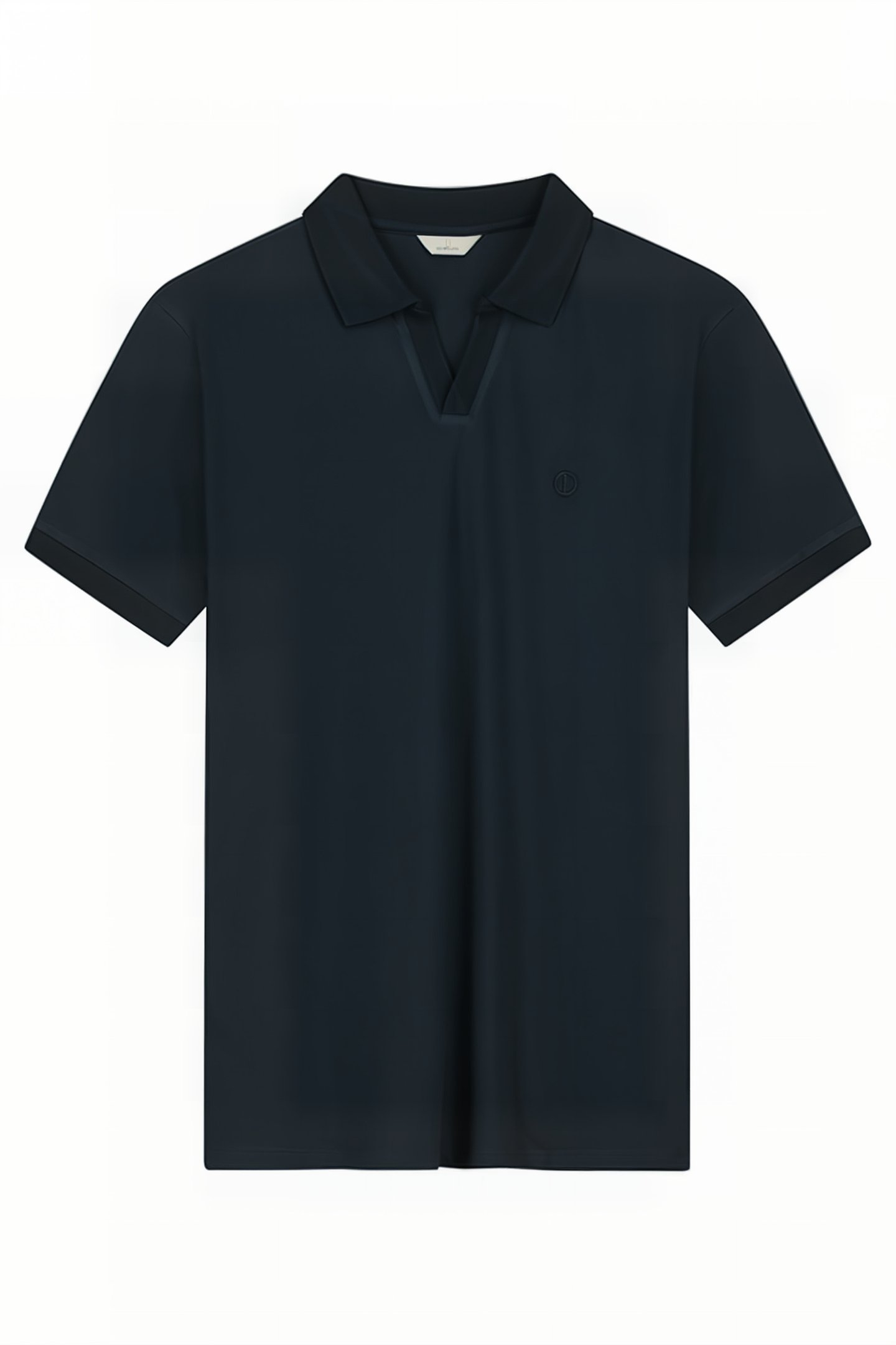 DS_BOWIE V-NECK POLO DK. NAVY 3
