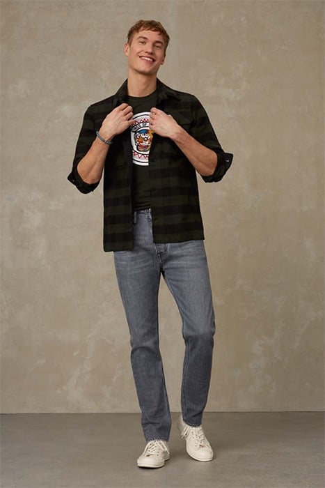 JOHN CLEAN CARSON FLINTSTONE GREY WORN 3