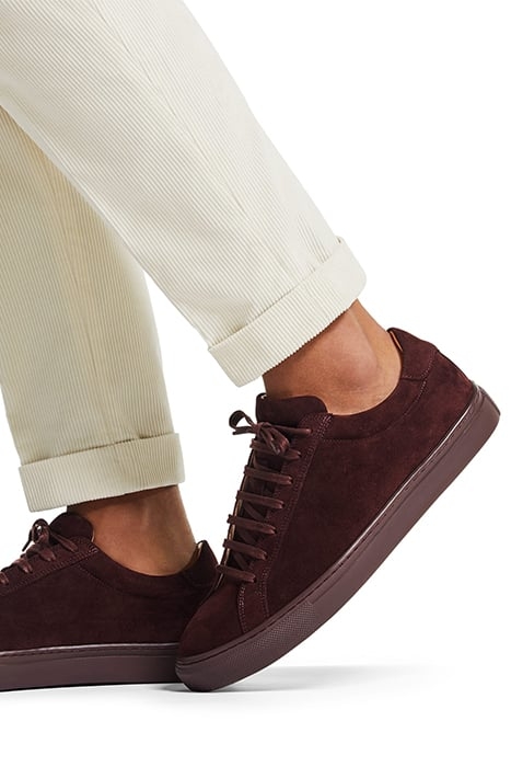 SUEDE-SNEAKER-BURGUNDY BURGUNDY 3