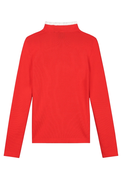 ZOHRA TOP POPPY RED 2
