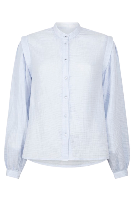 BLOUSE WOVEN LONG SLEEVES XENON BLUE 5