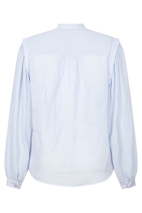 BLOUSE WOVEN LONG SLEEVES XENON BLUE 6