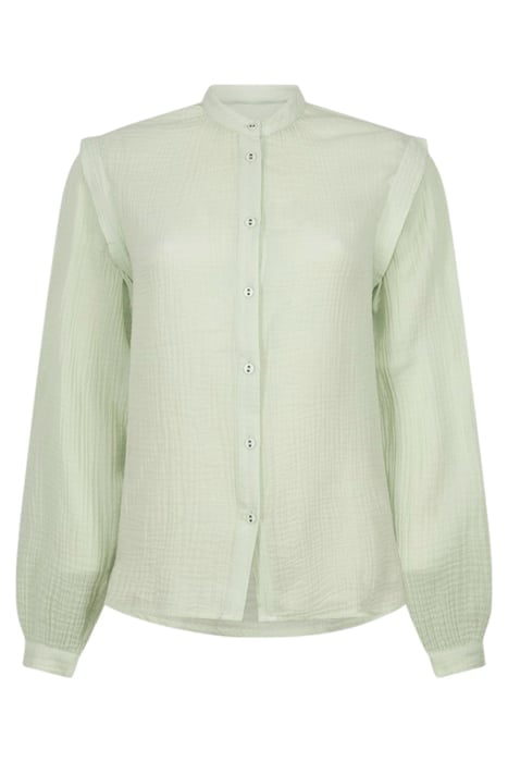 BLOUSE WOVEN LONG SLEEVES SEA FOAM 5