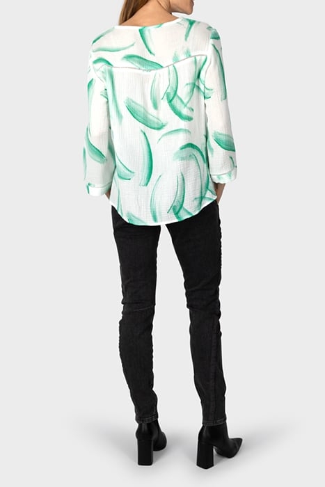 BLOUSE WOVEN LONG SLEEVES CLOUD DANCER 4