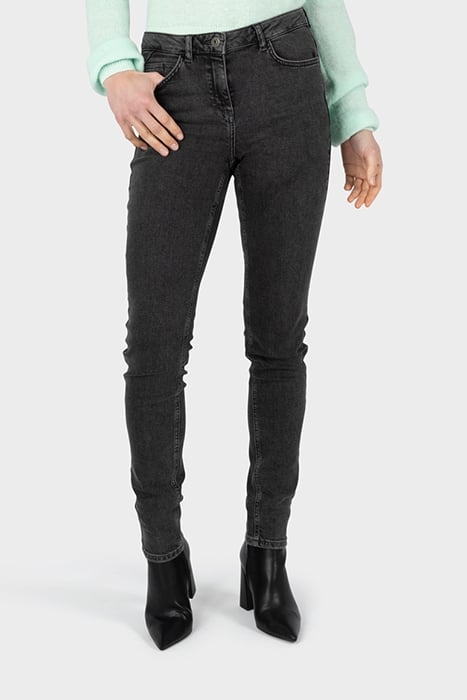 TROUSER WOVEN LONG GREY DENIM 1