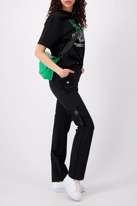 CLIP CARGO PANTS BLACK 4