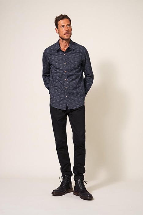 DUCK PRINTED SHIRT DARK NAVY 3