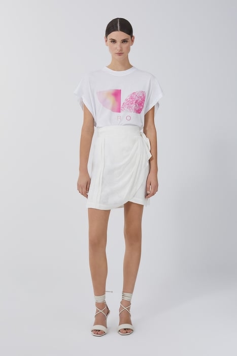 GOMERY MINI SKIRT IN OFF WHITE 1