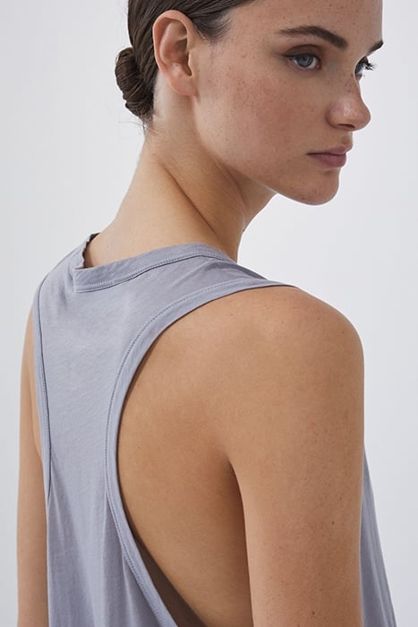 HEMMA TANK TOP IN PEARL GREY 4
