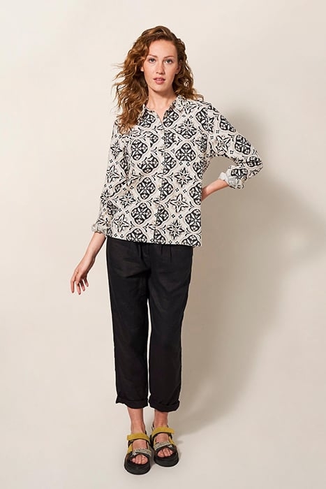 SOPHIE  COTTON SHIRT NATURAL 2