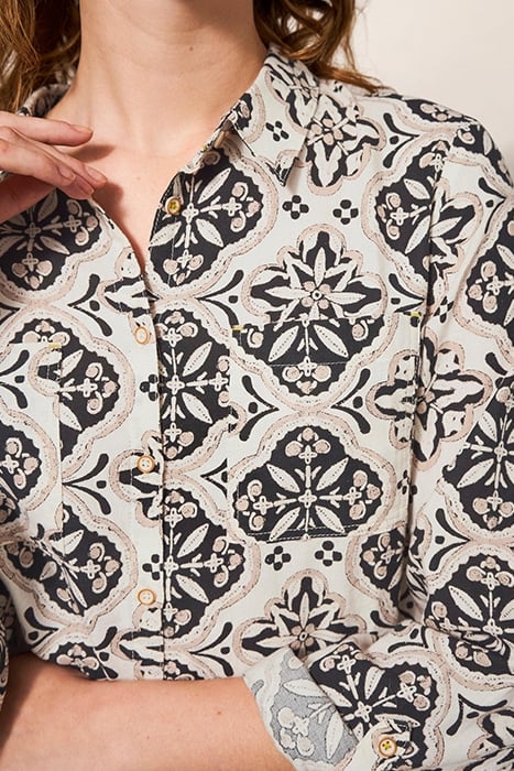 SOPHIE  COTTON SHIRT NATURAL 4