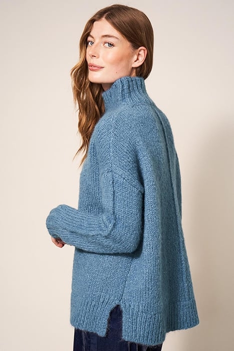 FRIEDA JUMPER MID BLUE 2