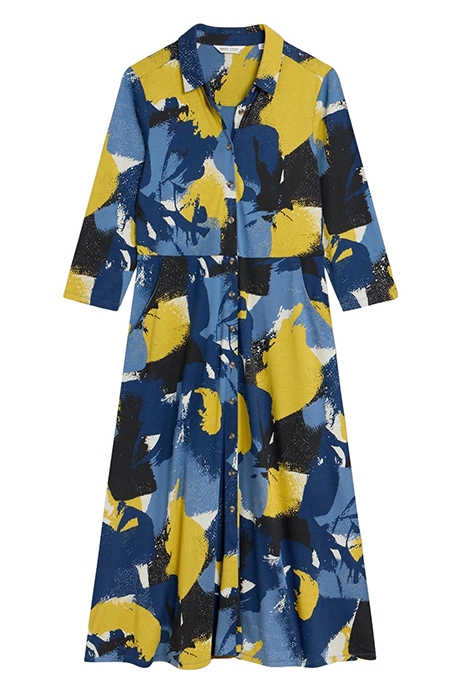 RUA JERSEY SHIRT DRE BLUE PRINTED 2