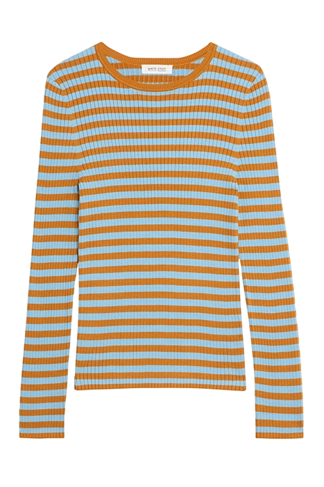 SKINNY RIB JUMPER GREEN 3