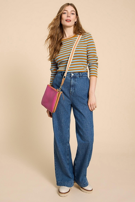 SKINNY RIB JUMPER GREEN 2