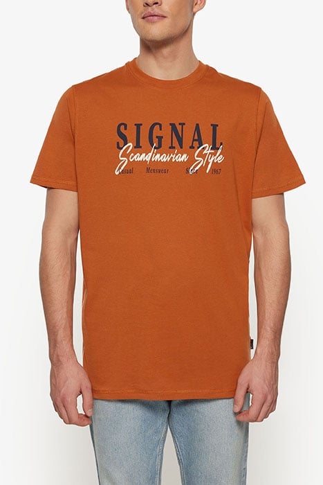 ERICSI GAVIN TEE + SIENNA ORANGE 1