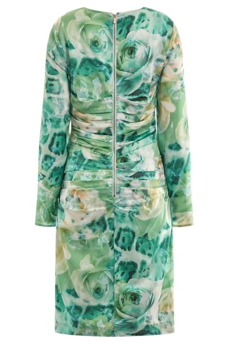 SOPHIA DRESS ROSES BOUQUET PRINT 2