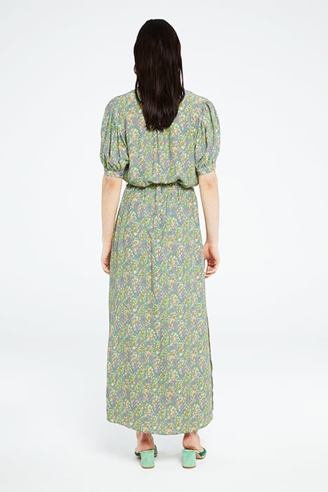 GIRLFRIEND MAXI DRESS LOVENDER/PARAKEET 2